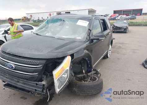 2015 Ford Explorer Limited z USA, uszkodzony, nr VIN 1FM5K8F85FGC39180